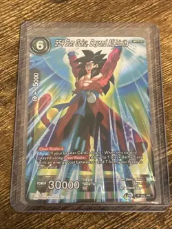 SS4 Son Goku Beyond All Limits P-262 PR Foil Dragon Ball Super Card Game - Image 1