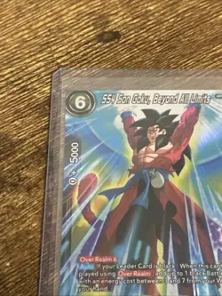 SS4 Son Goku Beyond All Limits P-262 PR Foil Dragon Ball Super Card Game - Image 3