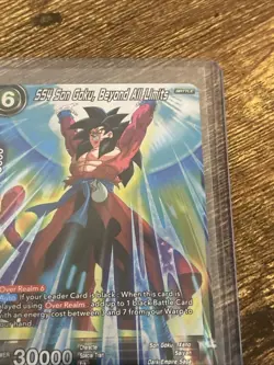 SS4 Son Goku Beyond All Limits P-262 PR Foil Dragon Ball Super Card Game - Image 4