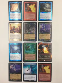 MTG Misprint/Miscut Card Lot - Magic The Gathering Crimped Card Lot - Image 1