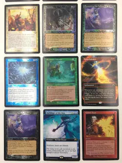 MTG Misprint/Miscut Card Lot - Magic The Gathering Crimped Card Lot - Image 3