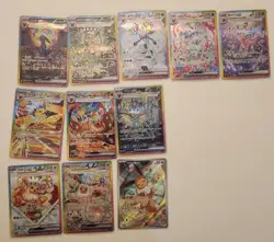 Eevee Evolution SAR Complete Set of 11 card sv8a Terastal Festival Korean ver - Image 1