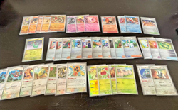 Pokemon TCG Prismatic Evolutions Poke Ball Cards Lot Of 39 - Image 1