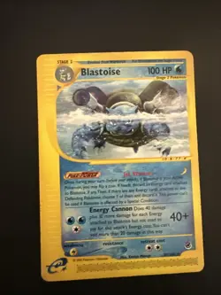 Pokemon Card - Blastoise Expedition 37/165 Rare - Image 1