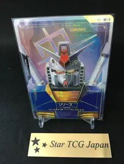 Gundam Card Game GD01 Newtype Rising R-002 C++ Resource Card Parallel Foil Japan - Image 1