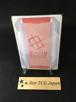 Gundam Card Game GD01 Newtype Rising R-002 C++ Resource Card Parallel Foil Japan - Image 2