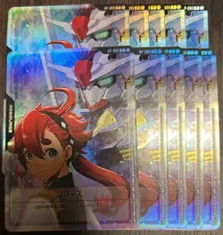 Gundam Card Resource Suletta Mercury & Aerial RP-009 P V Jump Promo 10 Set Japan - Image 2