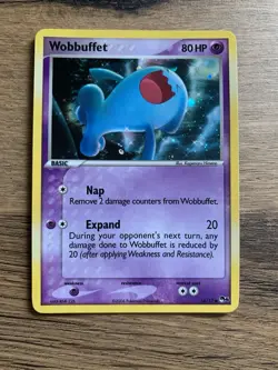Wobbuffet Holo 16/17 Pop Series 4 Pokemon Card - Image 1