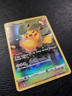 Pokemon Card TCG - Pikachu GG30/GG70 Crown Zenith Galarian Gallery Near Mint - Image 3