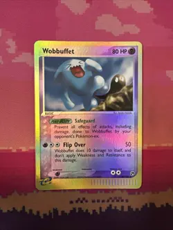 Pokemon Card Wobbuffet EX Sandstorm Reverse Holo Rare 26/100 Near Mint - Image 1