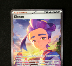 Pokemon Card Kieran 174/131 Prismatic Evolutions Special Illustration Rare NM ⭐ - Image 2