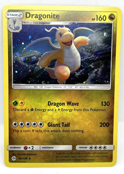 Dragonite - 96/149 Pokemon TCG Sun & Moon 2017 Cosmos Holo Rare Pokemon Card - Image 1