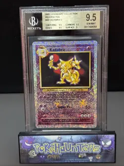 Pokemon Card Kadabra 49/110 Legendary Collection Reverse Holo 9.5 GEM MINT - Image 1