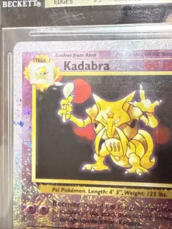 Pokemon Card Kadabra 49/110 Legendary Collection Reverse Holo 9.5 GEM MINT - Image 3
