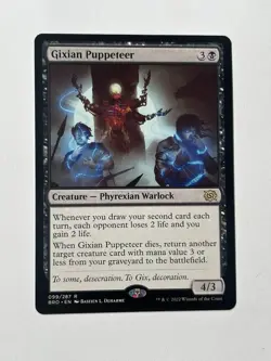 Gixian Puppeteer Magic Card MTG The Brothers' War - Image 1