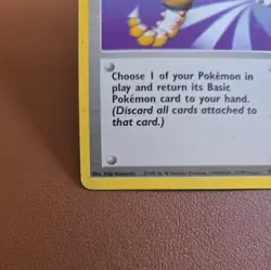 Scoop Up 78/102 Base Set Trainer Pokemon Card Unlimited Rare Vintage - Image 3