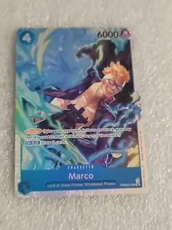 One Piece The Best Vol.2 Card Game Marco PRB02-008 SR English - Image 2