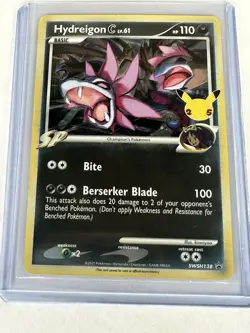 Hydreigon C lv.61 SWSH: Sword & Shield Promo Cards SWSH138 NM Cosmos Holo - Image 1