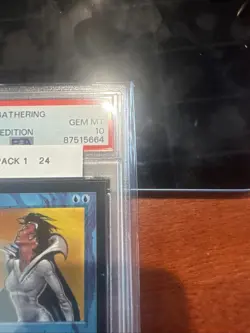 🔵🔵🔵 1993 Magic The Gathering DRAIN POWER CE PSA 10🔵🔵🔵 - Image 5