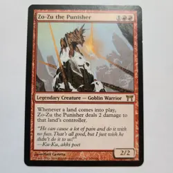 Magic the Gathering - Zo-Zu the Punisher - Champions of Kamigawa - LP - Image 1