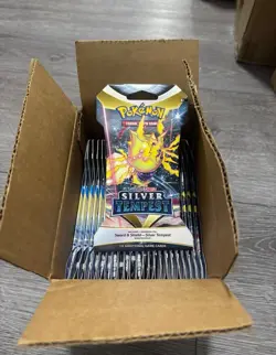 24x Pokemon Silver Tempest Sealed Sleeved Booster Packs - Image 2