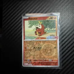 Fuecoco 029/191 Stamped Pokemon Horizons Promo Reverse Holo Pokemon Card - Image 1