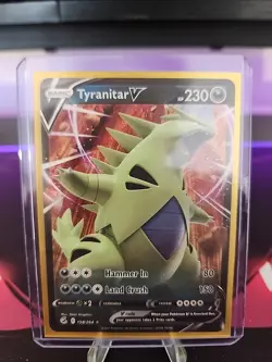 Tyranitar V 158/264 Swsh08: Fusion Strike Holo Pokemon TCG NM - Image 3