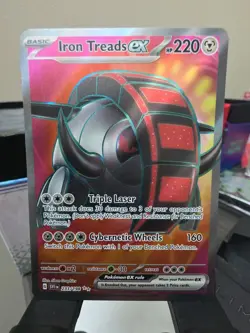 Pokemon TCG Iron Treads EX 233/198 Scarlet & Violet Base Set Ultra Rare NM - Image 1