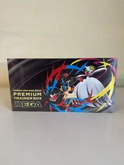 Pokemon TCG: Mega Premium Trainer Box | Mega Brave | Mega Symphonia JP SEALED - Image 1