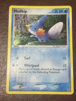 Mudkip 018 Holo EX Deck Tin Black Star Promo Pokemon TCG - Image 1