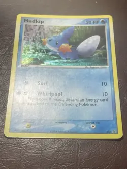 Mudkip 018 Holo EX Deck Tin Black Star Promo Pokemon TCG - Image 2