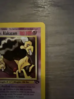 Pokemon TCG Sabrina's Alakazam Gym Challenge 16/132 Holo Rare Unlimited - Image 3