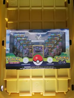 Pokemon 2022 Pokemon Go Radiant Eevee Premium Collection 8 BOOSTER PACKS - Image 1