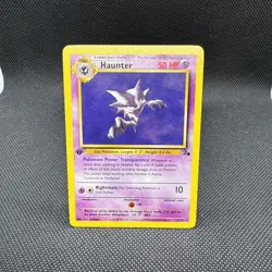 HAUNTER 1999 Pokemon TCG Fossil 1st Edition # 21/62 - NM - Image 1