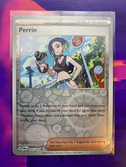Pokemon TCG - SV Twilight Masquerade - Perrin Reverse Holo 160/167 NM/M - Image 1