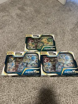 Pokemon TCG Glaceon VSTAR Special Collection Box Sealed - Lot Of 3 - Image 1