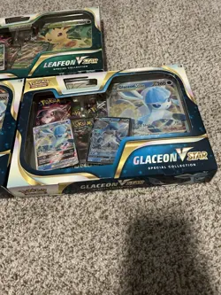 Pokemon TCG Glaceon VSTAR Special Collection Box Sealed - Lot Of 3 - Image 3