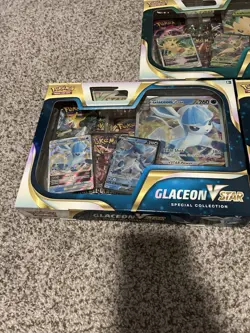 Pokemon TCG Glaceon VSTAR Special Collection Box Sealed - Lot Of 3 - Image 5