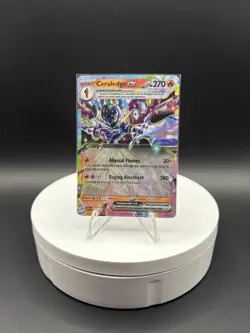 POKEMON - CERULEDGE EX 036/191 DOUBLE RARE HOLO SCARLET & VIOLET SURGING SPARKS - Image 1