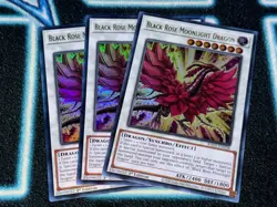 Black Rose Moonlight Dragon x3 - RA03 - Ultra Rare (UR) - Yugioh - Image 1