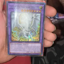 Yu-Gi-Oh! Albion the Sanctifire Dragon Prismatic Secret Rare MP24-EN082 - Image 1