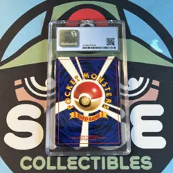 CGC 8 Meganium Japanese Neo Genesis 154 Holo Pokemon Card - Image 3