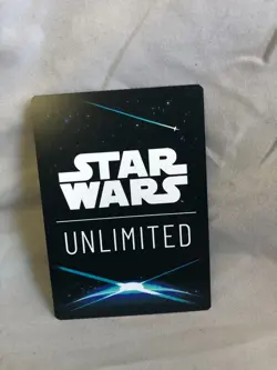 Star Wars Unlimited Force Lightening trading card; Excellent condition - Image 2