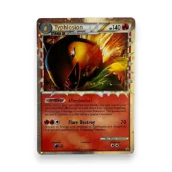 Pokemon TCG HeartGold & SoulSilver Typhlosion HGSS09 2010 Black Star Promo Card - Image 1