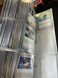 Pokemon TCG Bundle - *Lot of 10* - Pikachu Binder, Cards, Sealed, & Card Pages!! - Image 5