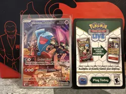 Team Rocket’s Wobbuffet Pokemon Card Destined Rivals 203 - Image 1