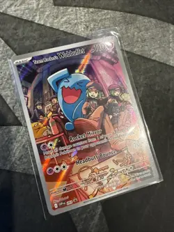Team Rocket’s Wobbuffet Pokemon Card Destined Rivals 203 - Image 3