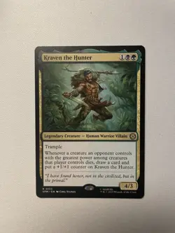 Kraven The Hunter 0133 MTG Spider-Man - Image 1