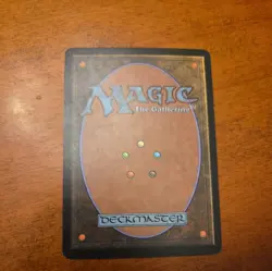 MTG TAINTED WOOD FOIL/SIGNED Torment NM/M Uncommon 2002 DUAL MANA Land - Image 2