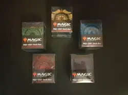 MTG - Ultra Pro Mana 7 100+ Magic Deck Box Collection *New/Sealed* - Image 2